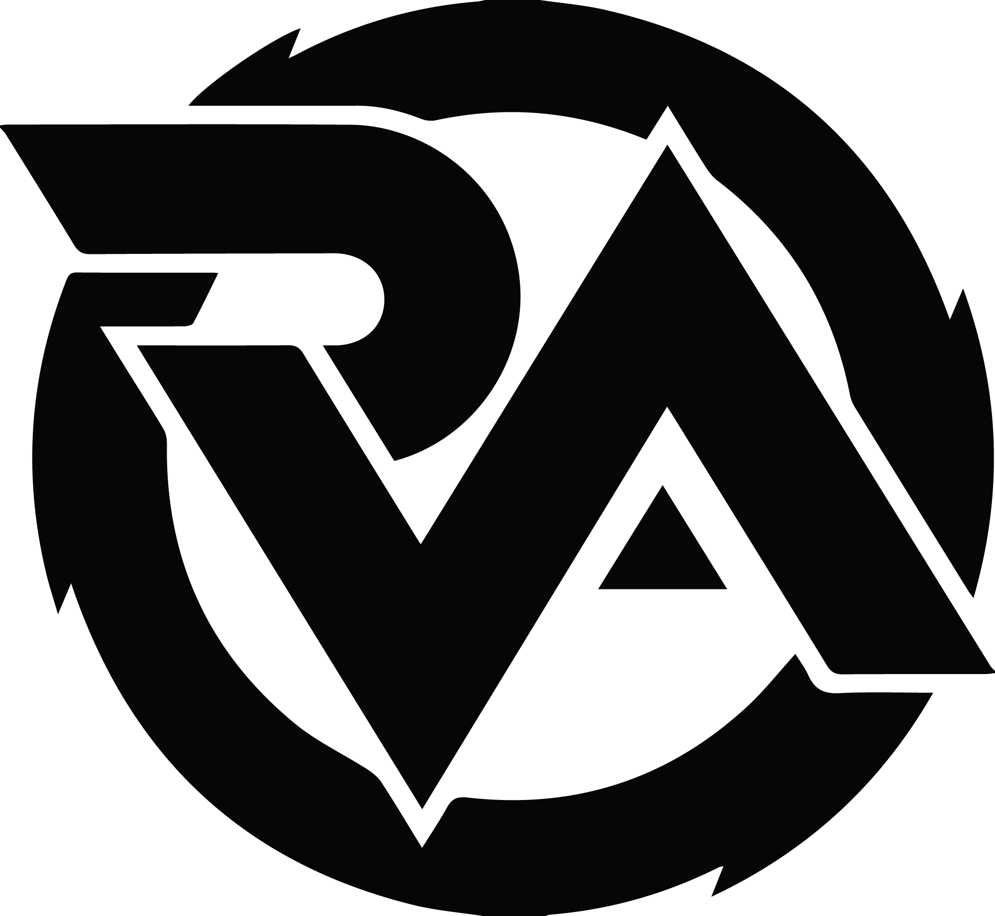 ROA Logo · Schwarz auf Hell