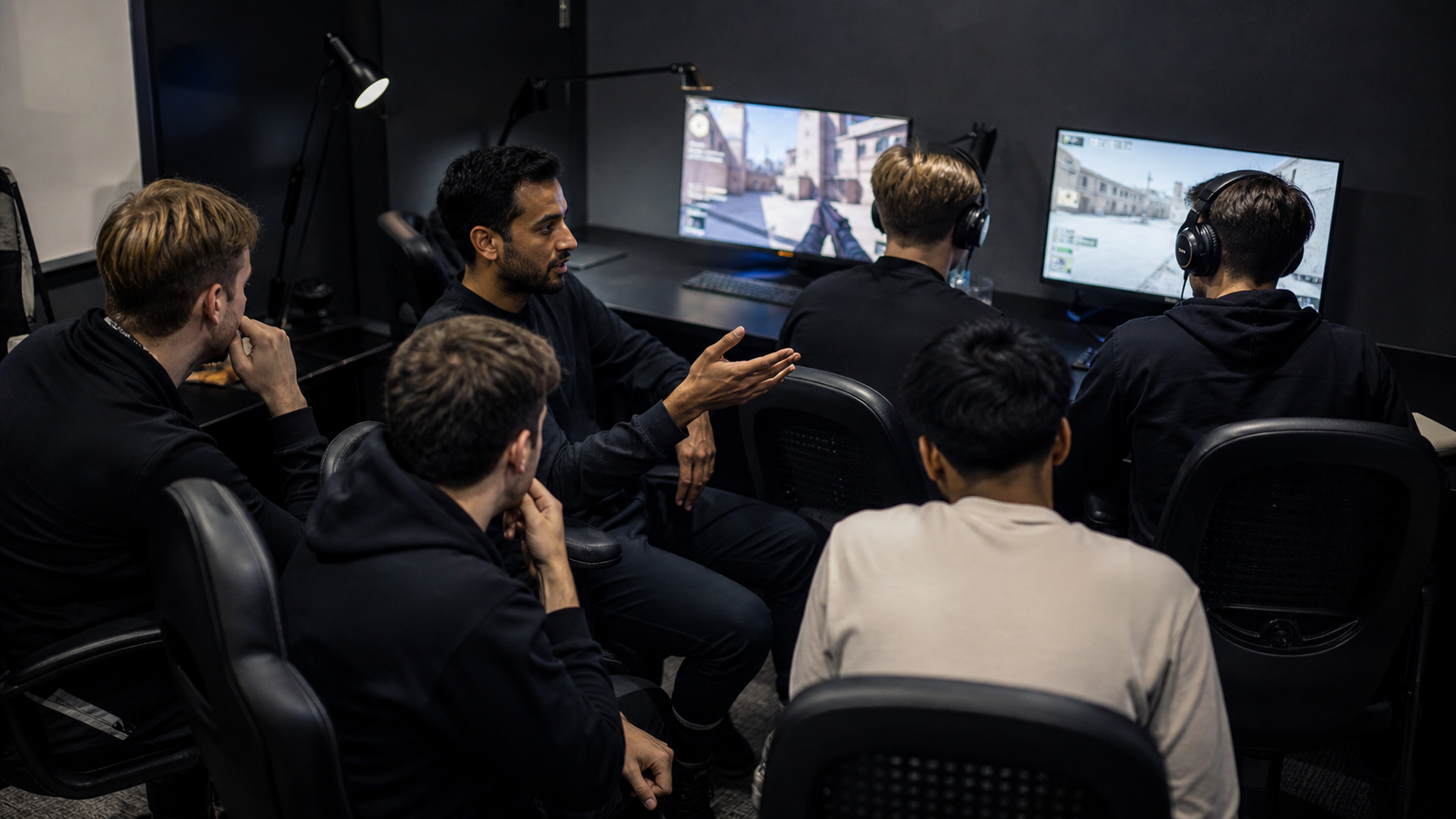 Gaming-Setups für gemeinsames Training